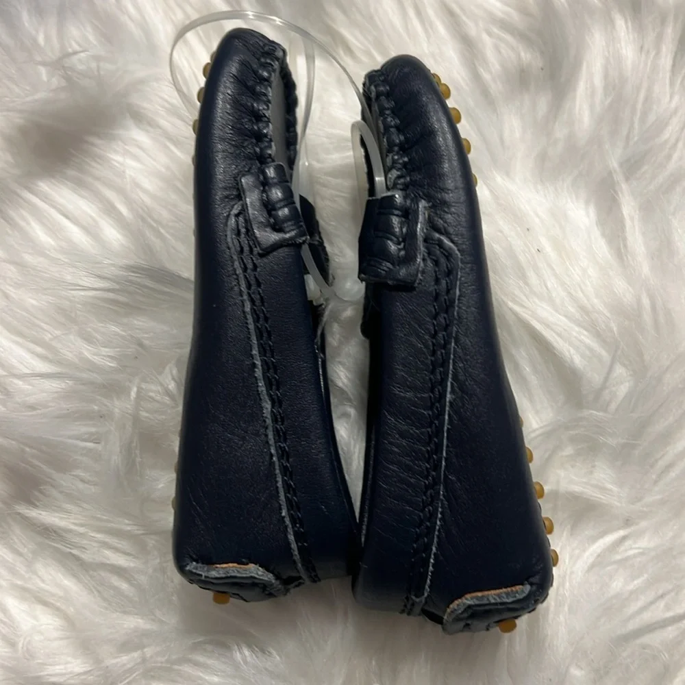 Alanta Moccasin For Babies Size EU 20 US 12-18 Months Blue Leather lining
